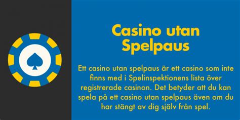 casino utan spelpaus flashback|casino utan spelpaus bankid.